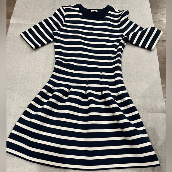 [US6]GAP Navy and White Striped Mini Dress - Picture 3 of 12